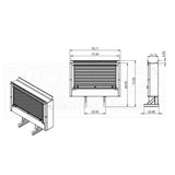 78 x 68 x 24 Fully Loaded Roll Up Cab Rack