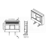 78 x 68 x 24 Fully Loaded Roll Up Cab Rack