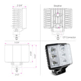 120 Degree Spot and Flood LED Work Light