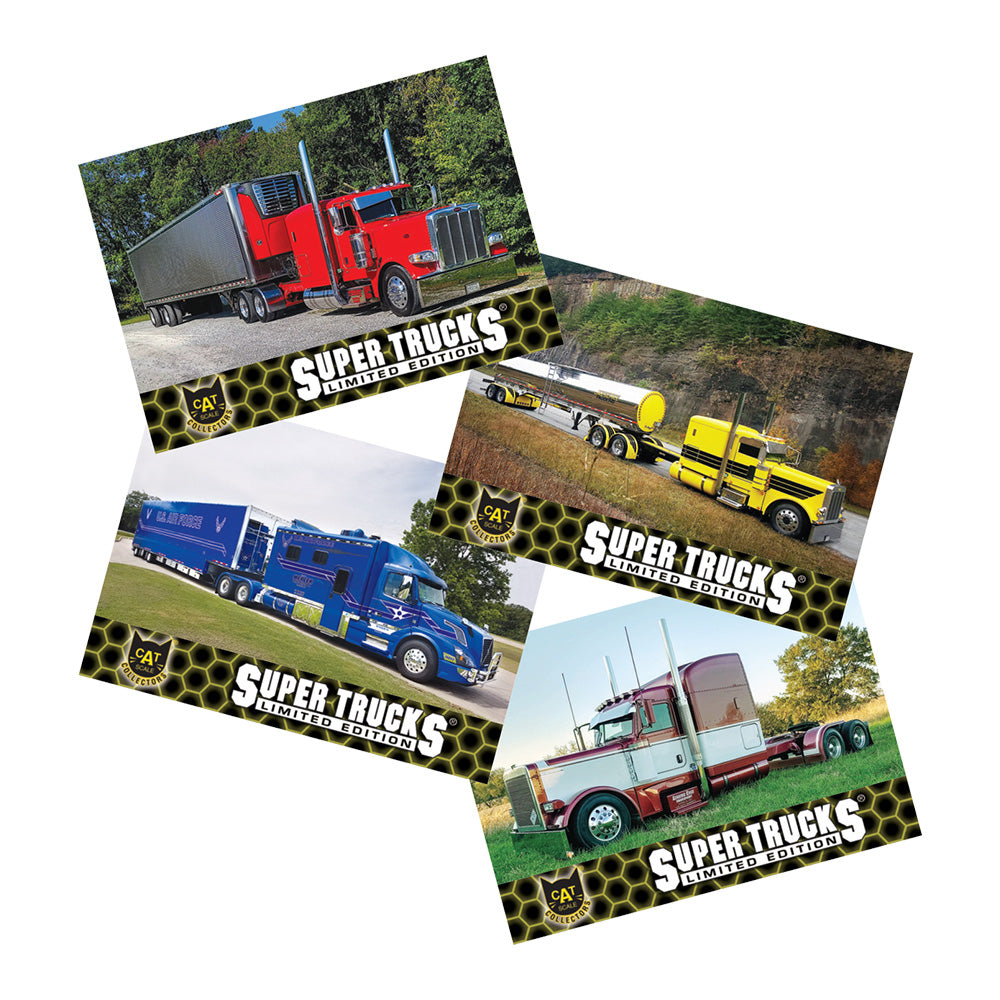 Series 20 CAT Scale Super Trucks Limited Edition Collector Cards