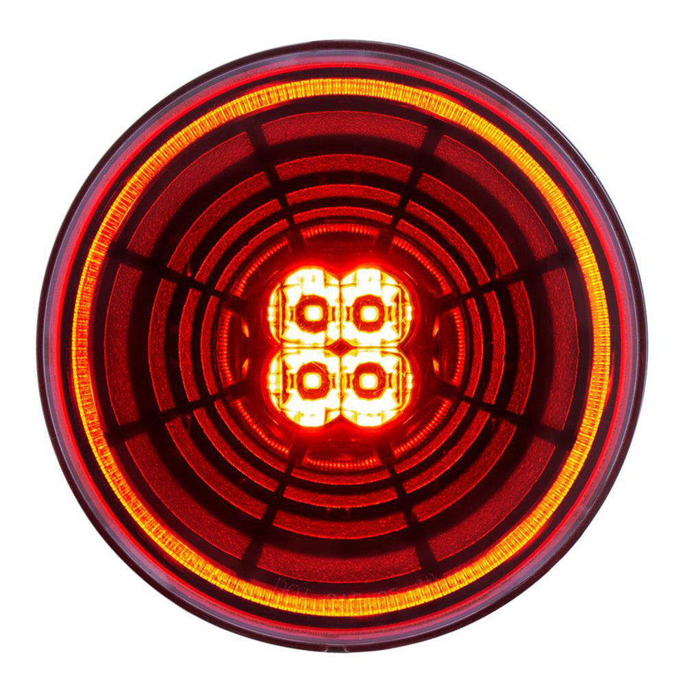 4" 13 LED Round Abyss Light