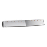 12" Mack Anthem Visor with 3/4" Round Amber Button LED