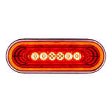 6" 22 LED Oval Stop, Turn & Tail Abyss Light