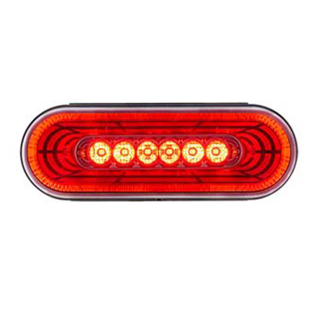 6" 22 LED Oval Stop, Turn & Tail Abyss Light