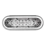 6" 22 LED Oval Stop, Turn & Tail Abyss Light