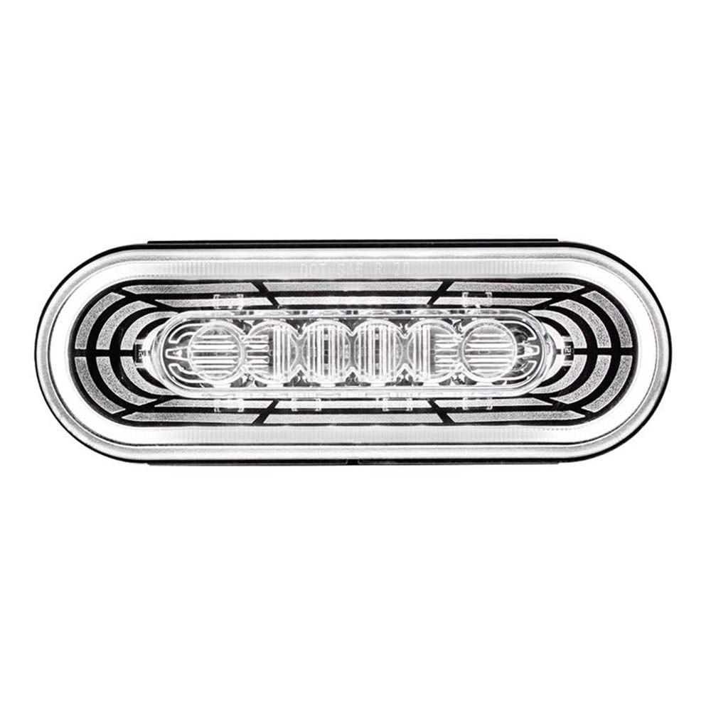 6" 22 LED Oval Stop, Turn & Tail Abyss Light