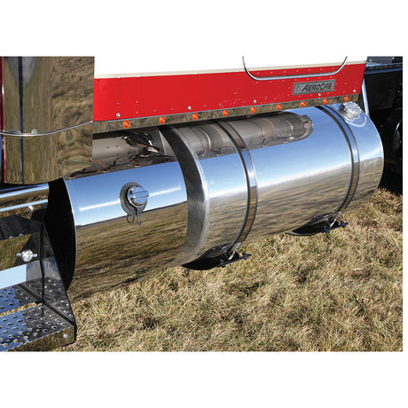 Kenworth stainless steel DEF cover - 18 gallon for semi trucks