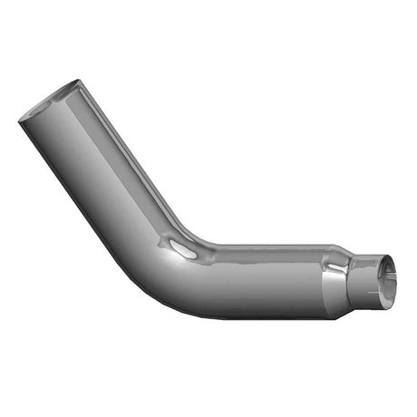 Peterbilt 359 6" - 5" 68 degree chrome elbow for semi trucks