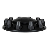 Matte Black Dome Axle Cover Combo with 33mm Nut Covers