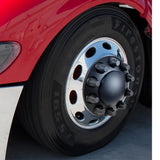 Matte Black Dome Axle Cover Combo with 33mm Nut Covers