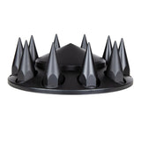 Matte Black Cone Axle Cover Combo with 33mm Nut Covers