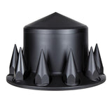 Matte Black Cone Axle Cover Combo with 33mm Nut Covers