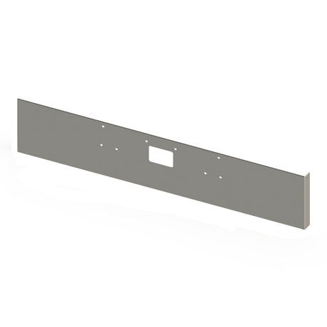 18" Peterbilt 357, 378, 379 boxed end chrome plated bumper with tow hole for semi trucks