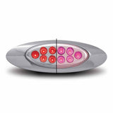 Red/Pink Gen 4 Dual Revolution LED Marker Light