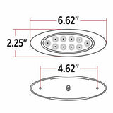 Amber/Pink Gen 4 Dual Revolution LED Marker Light