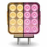 4" Square Dual Revolution Double Face LED Light