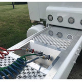 18" Merritt Dyna Deck Slide-In Rail Recessed Airline Box with Air Lines, Two 7-Way Configuration