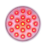 4" Red/Amber Double Fury Stop/Tail/Turn/Warning LED Light