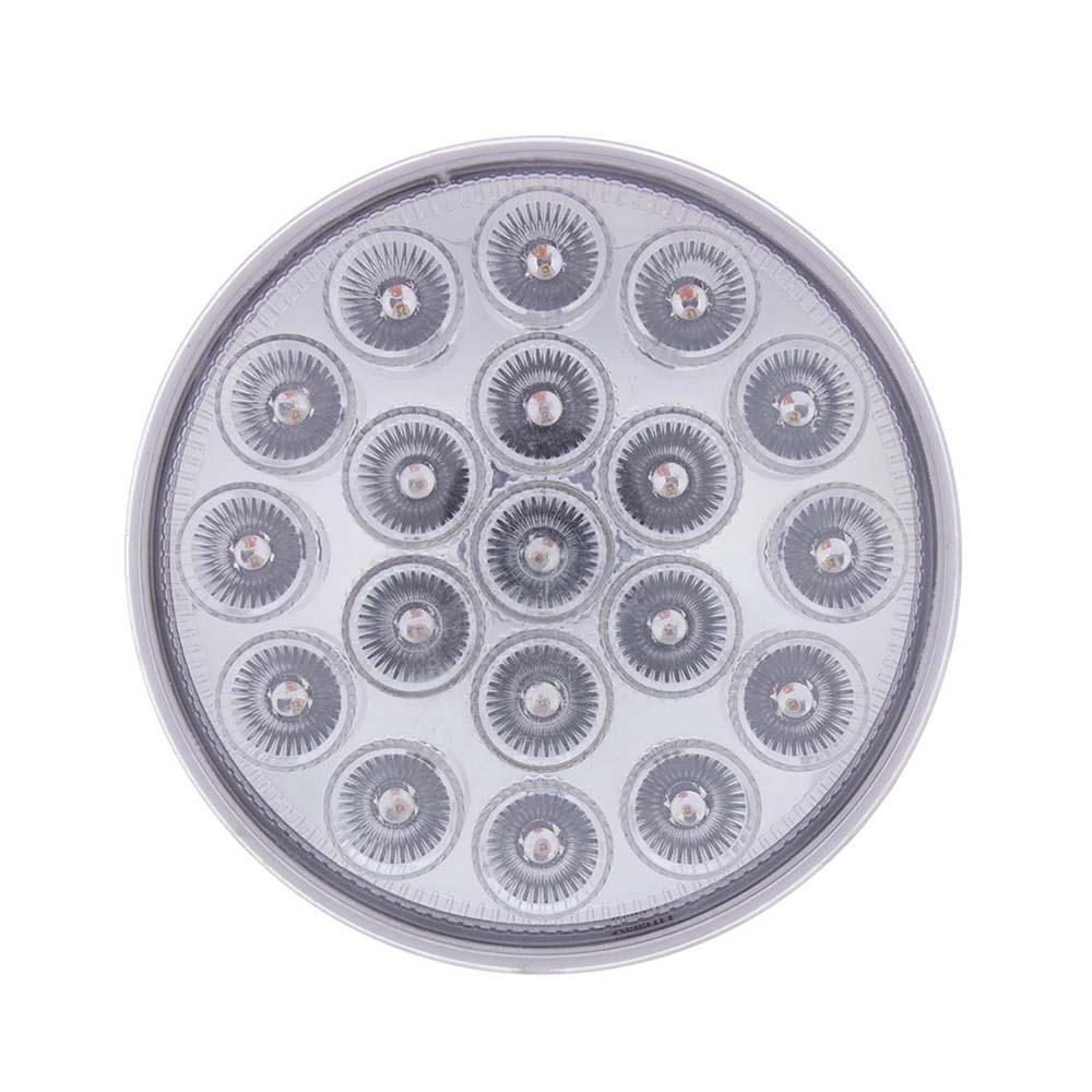 4" Red/Amber Double Fury Stop/Tail/Turn/Warning LED Light