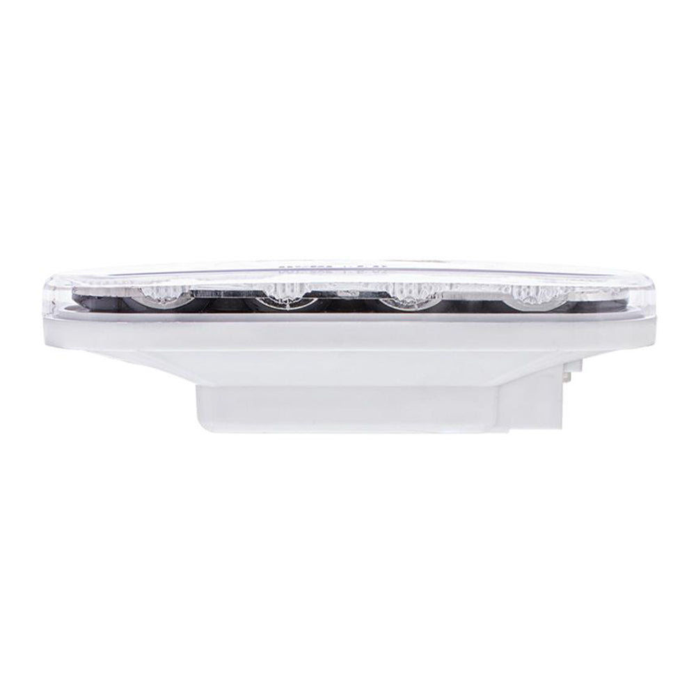 6" Oval Double Red/Amber Stop/Tail/Turn and Warning Fury LED Light