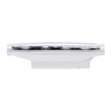 6" Oval Double Red/Amber Stop/Tail/Turn and Warning Fury LED Light