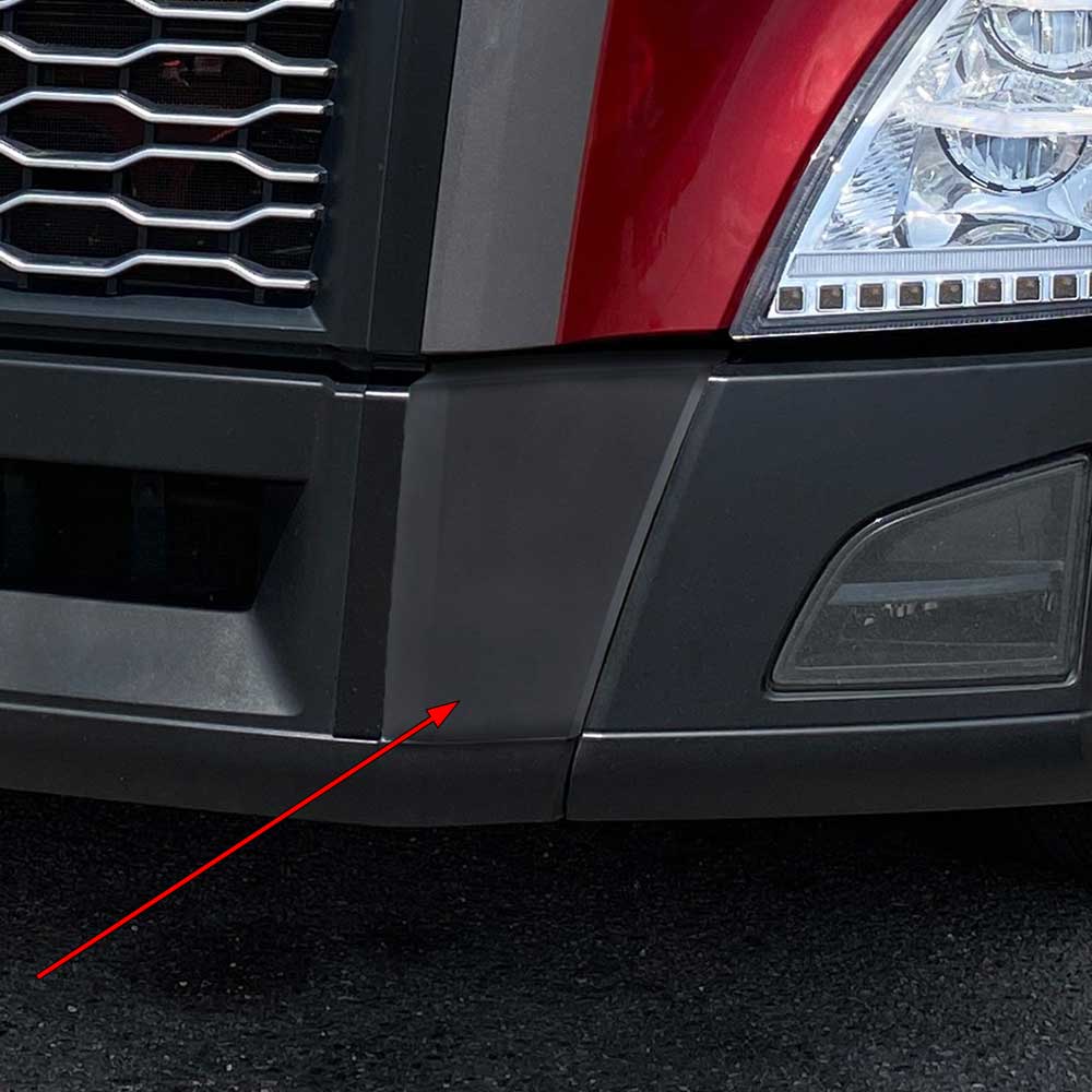 Volvo VNL 2018+ Bumper Tow Hook Cover