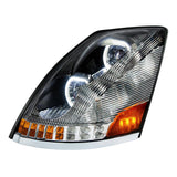 Volvo VN, VNL Chrome 10 LED Headlights 2003-2017