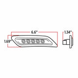 Peterbilt Dual Revolution LED Fender Marker Lights