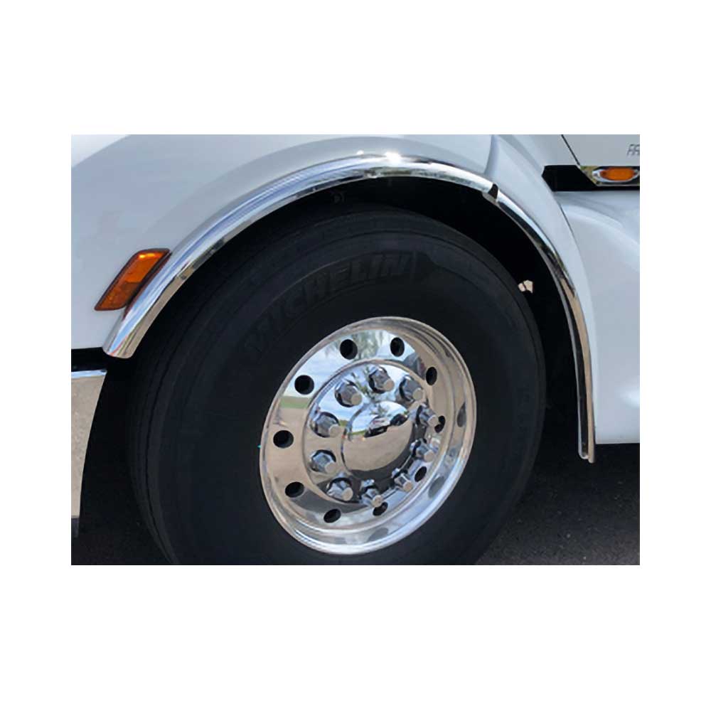 Peterbilt 579 Stainless Steel Fenderettes