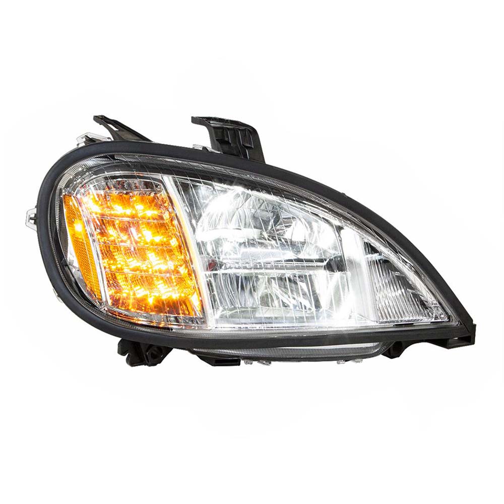 Freightliner Columbia 2001-2020 Chrome LED Headlight