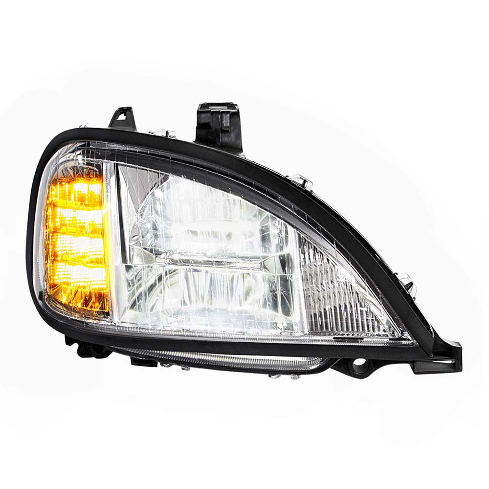 Freightliner Columbia 2001-2020 Chrome LED Headlight