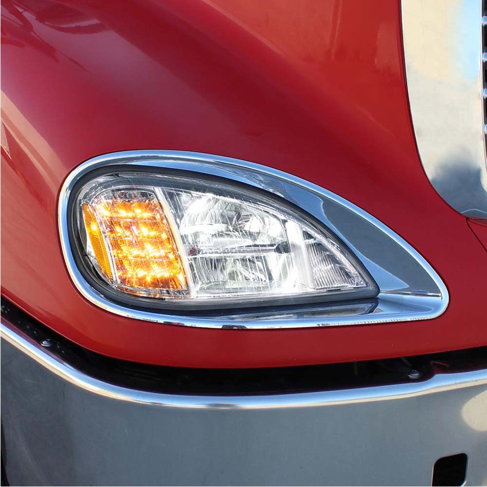 Freightliner Columbia 2001-2020 Chrome LED Headlight