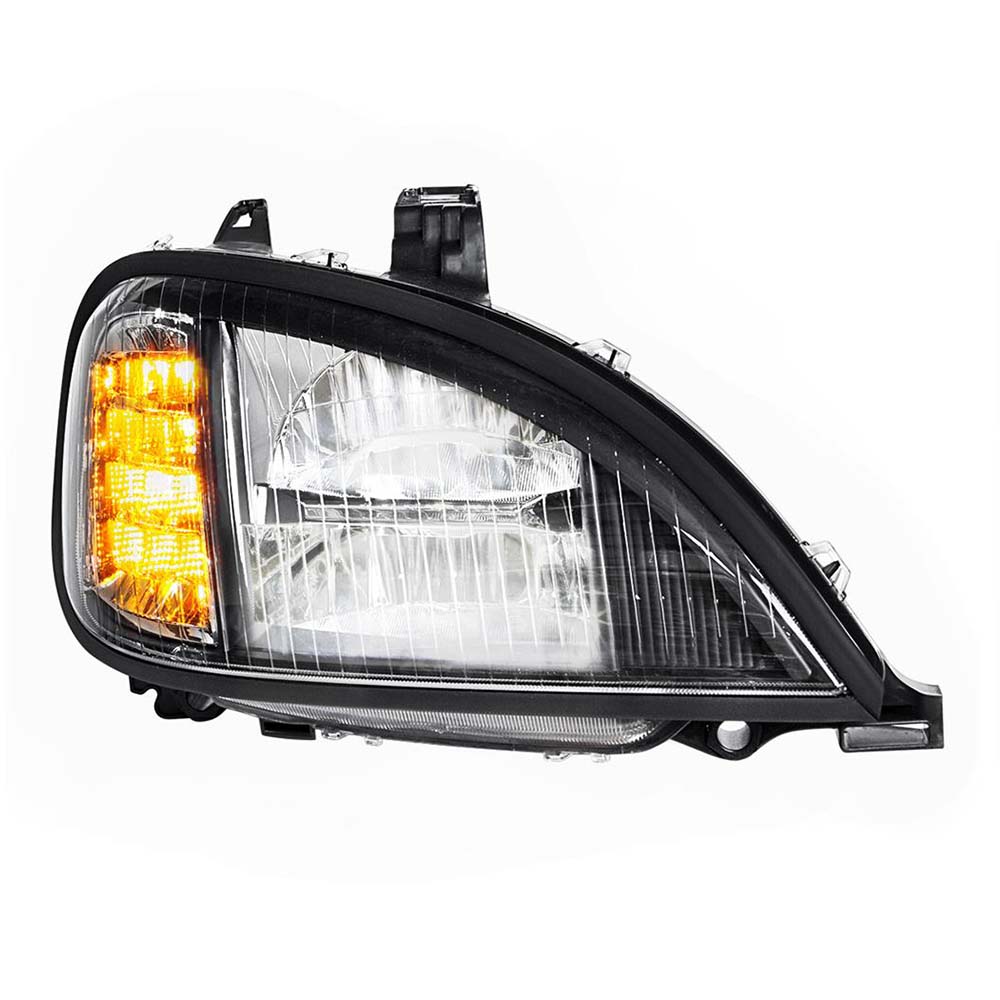 Freightliner Columbia 2001 - 2020 Black LED Headlight