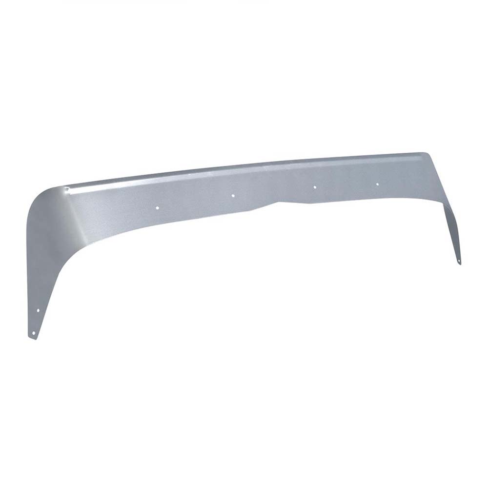 Peterbilt 378, 379 Short Hood and Peterbilt 357 Stainless Steel Bug Deflector