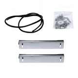 Peterbilt 379 Long Hood Stainless Steel Bug Deflector