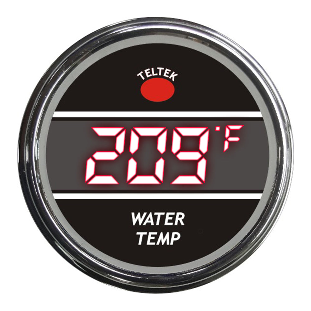 Water Temperature Teltek Smart Gauge for Peterbilt, Kenworth 2006 and newer