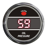 Oil Pressure Teltek Smart Gauge for Peterbilt, Kenworth 2006 and newer