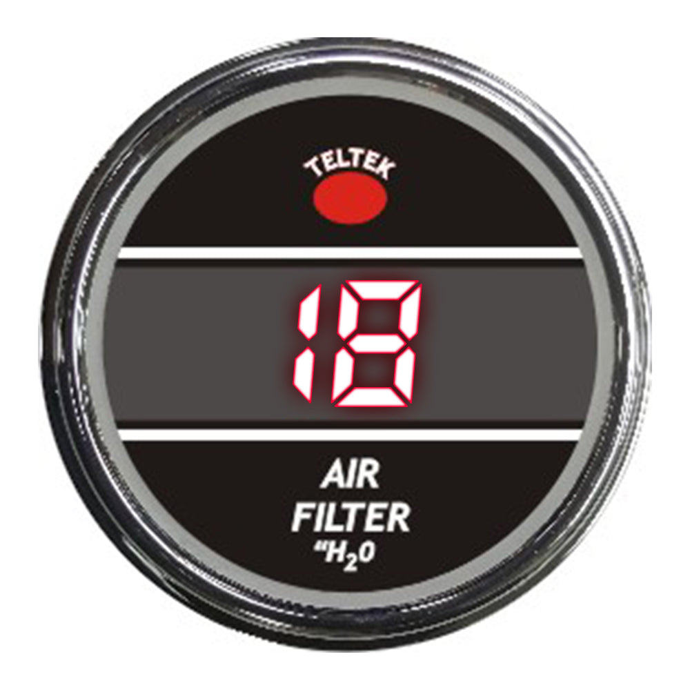Air Filter Teltek Smart Gauge for Peterbilt, Kenworth 2006 and newer