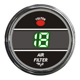 Green Air Filter Teltek Smart Gauge for Kenworth 2006 and newer