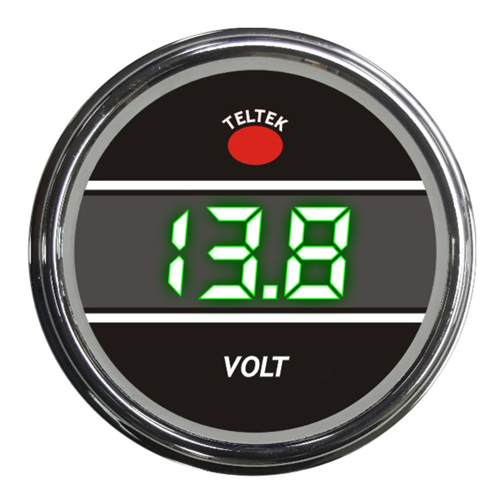 Voltmeter Teltek Smart Gauge for Peterbilt, Kenworth 2006 and newer