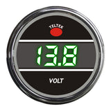 Voltmeter Teltek Smart Gauge for Peterbilt, Kenworth 2006 and newer