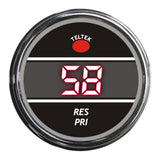 Reservoir Pressure Primary Teltek Smart Gauge for Peterbilt, Kenworth 2006 and newer