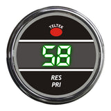 Reservoir Pressure Primary Teltek Smart Gauge for Peterbilt, Kenworth 2006 and newer