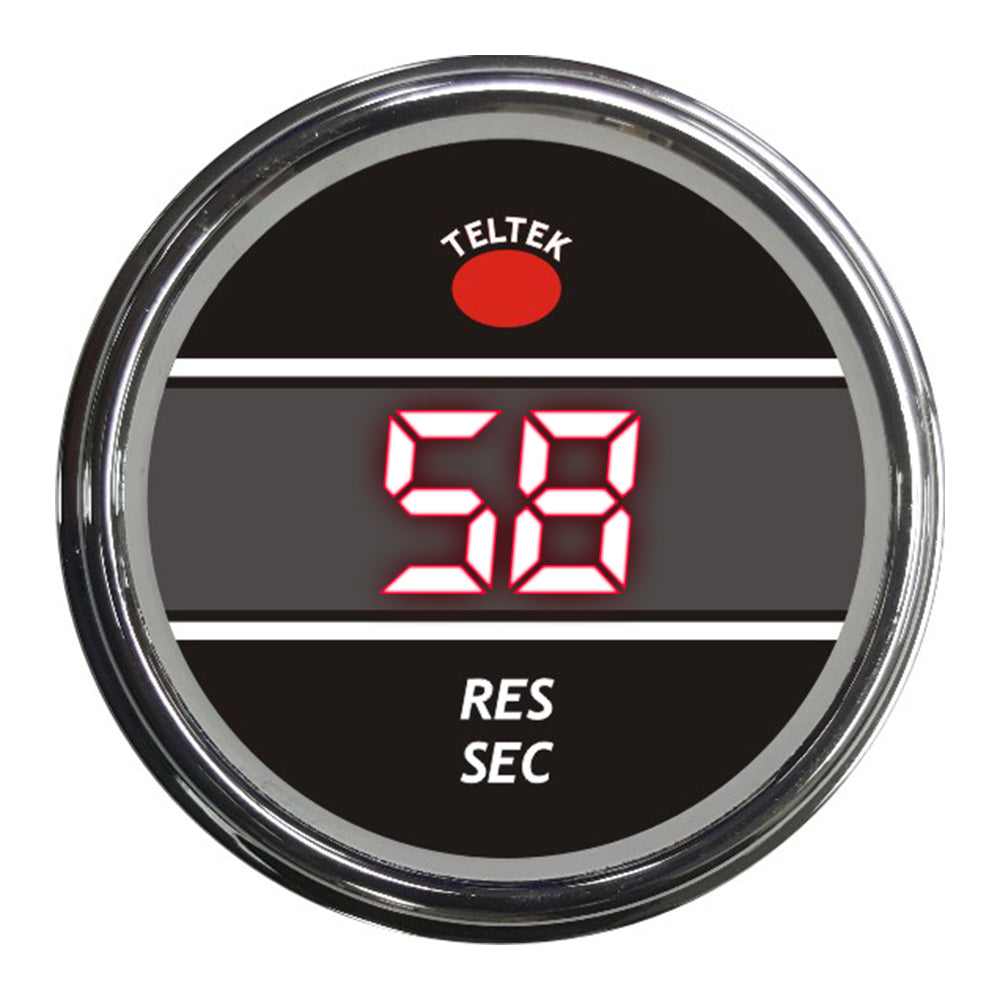 Reservoir Pressure Secondary Teltek Smart Gauge for Peterbilt, Kenworth 2006 and newer