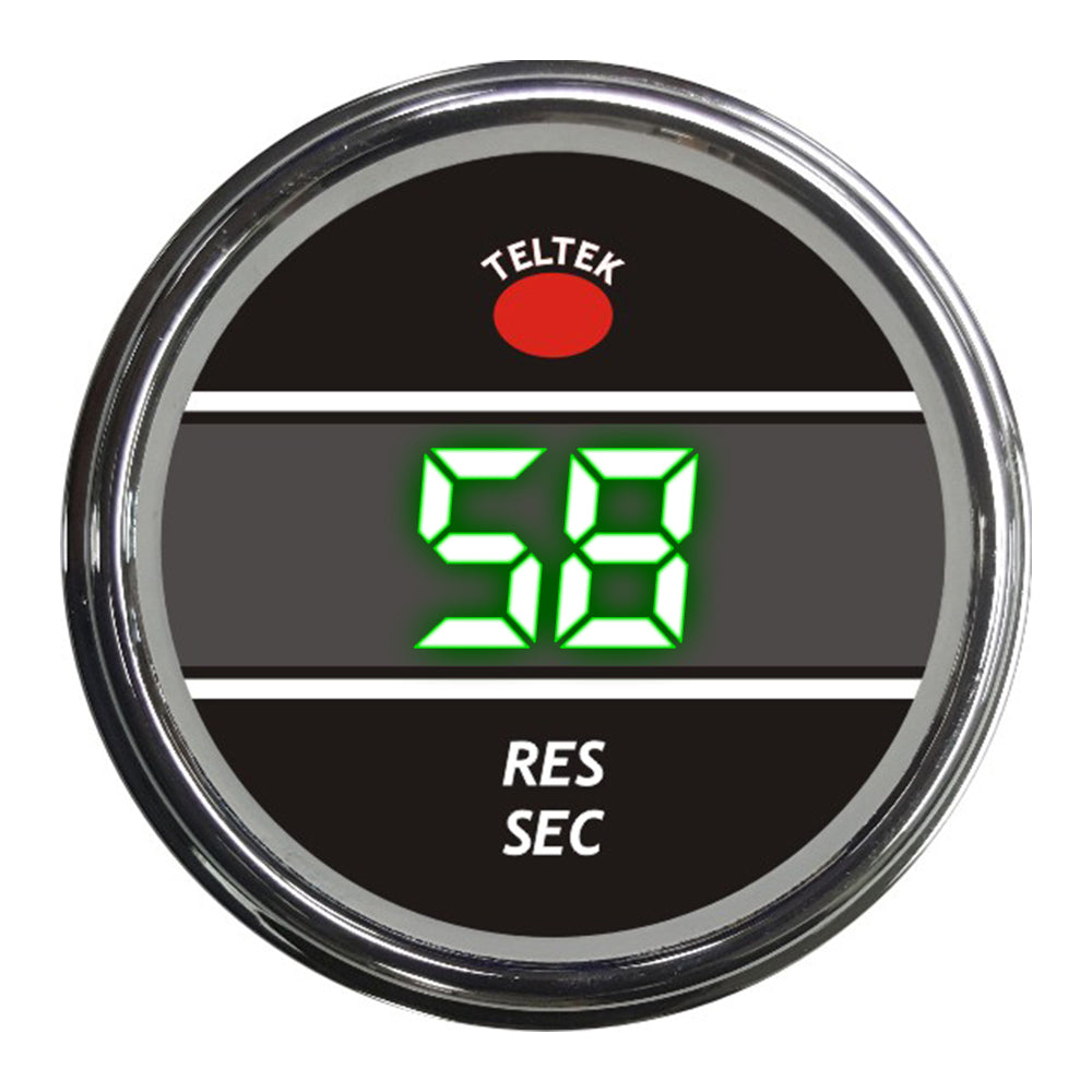 Reservoir Pressure Secondary Teltek Smart Gauge for Peterbilt, Kenworth 2006 and newer