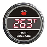 Front Drive Axle Temperature Teltek Smart Gauge for Peterbilt, Kenworth 2006 and newer