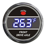 Front Drive Axle Temperature Teltek Smart Gauge for Peterbilt, Kenworth 2006 and newer