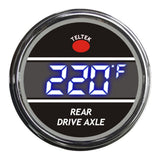 Rear Drive Axle Temperature Teltek Smart Gauge for Peterbilt, Kenworth 2006 and newer