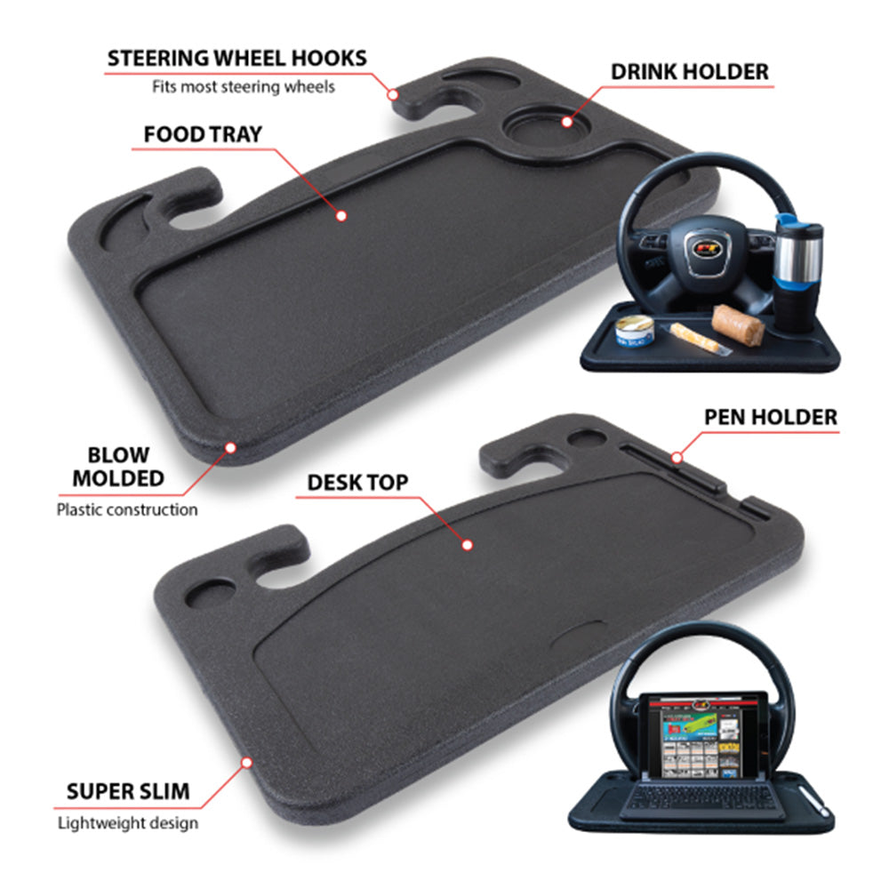 Steering Wheel Caddy Desk Top