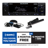 Aptiv Heavy-Duty Radio with Integrated Bluetooth and SiriusXM Satellite Radio Bundle Pack for Mack